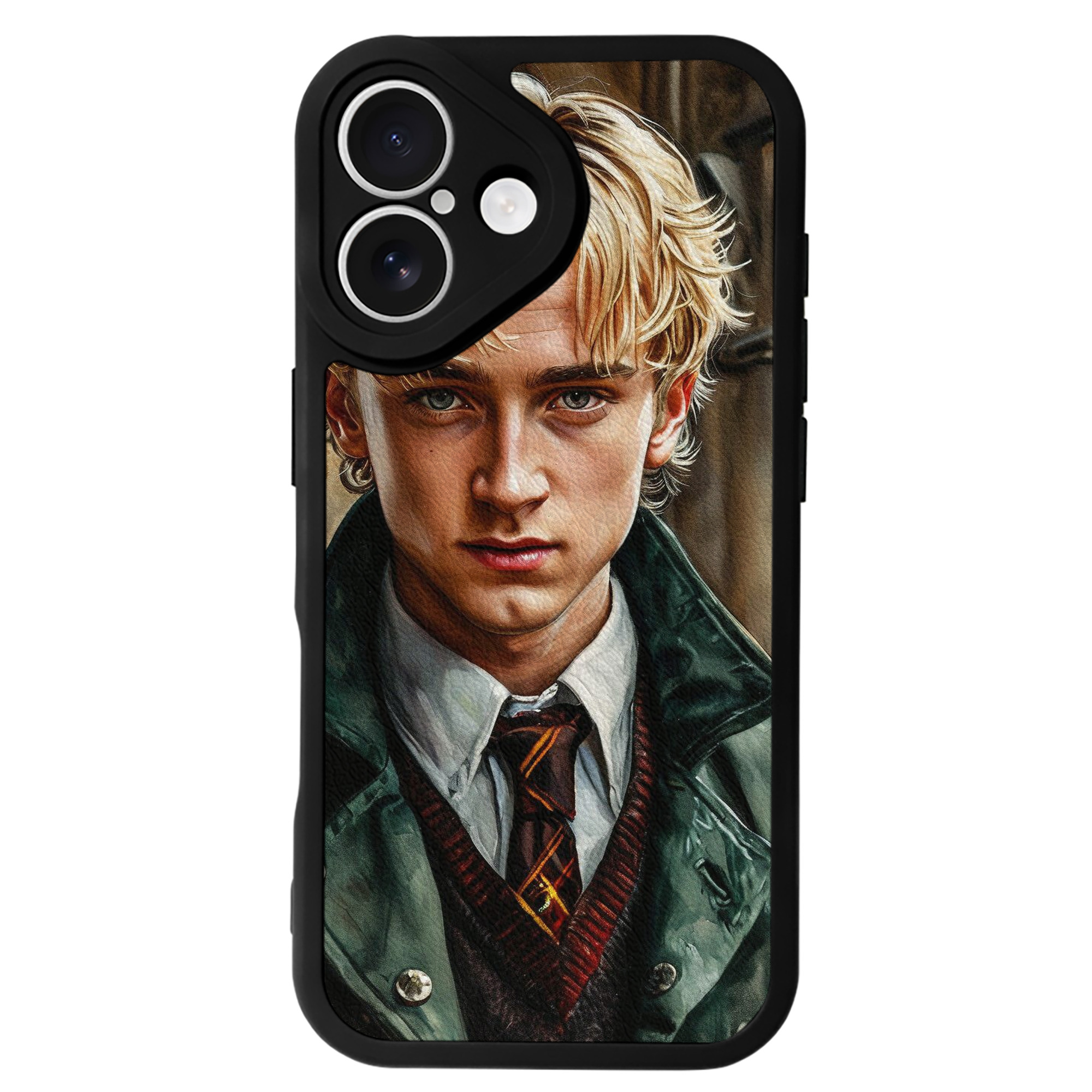 （画像用） Harry Potter ハリー・ポッターシリーズ 【iPhone 16シリーズ対応】シリコンスマホケース（レザー調） 材質：シリコン